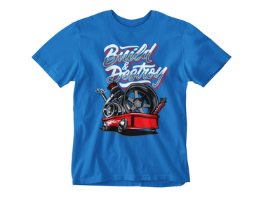 camiseta build and destroy
